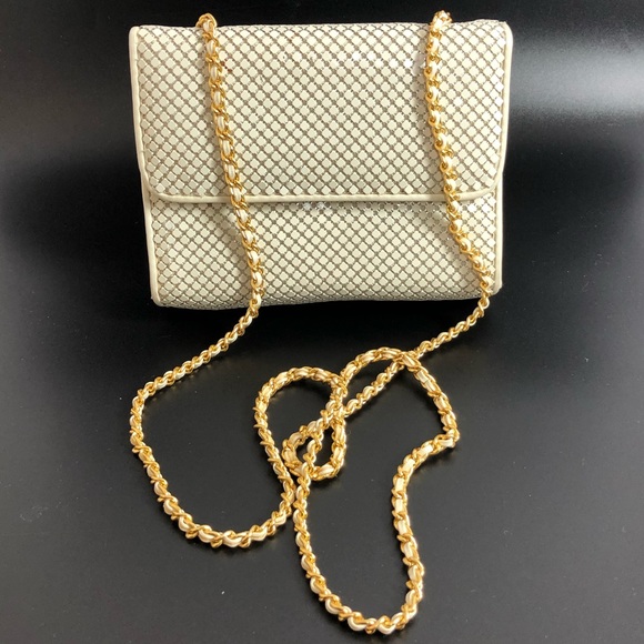 Whiting and Davis Mesh Purse Evening Shoulder Bag - Picture 4 of 15